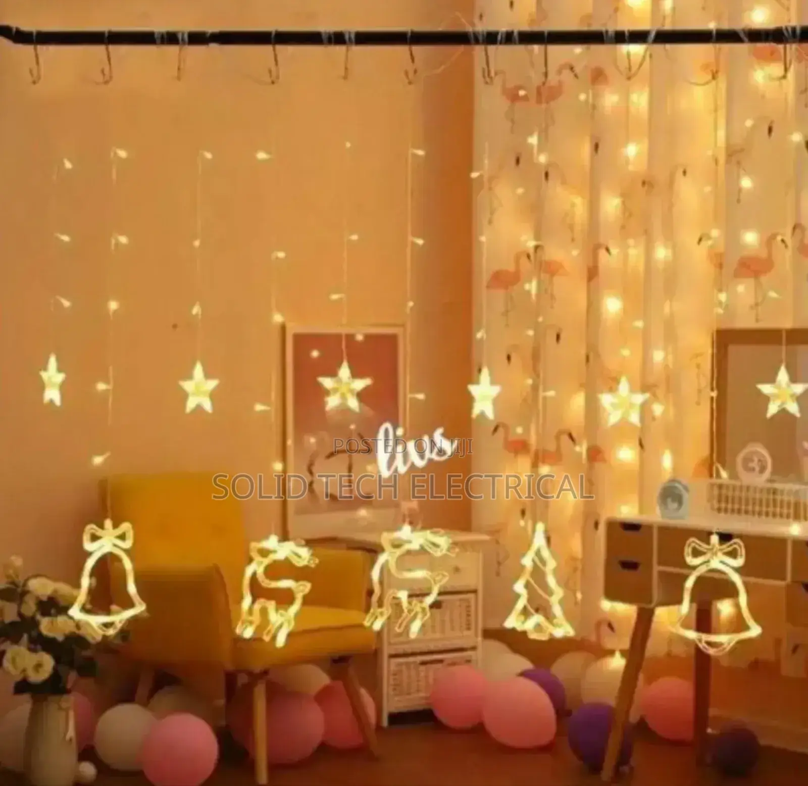 Christmas Light Decor Star and Camel Design