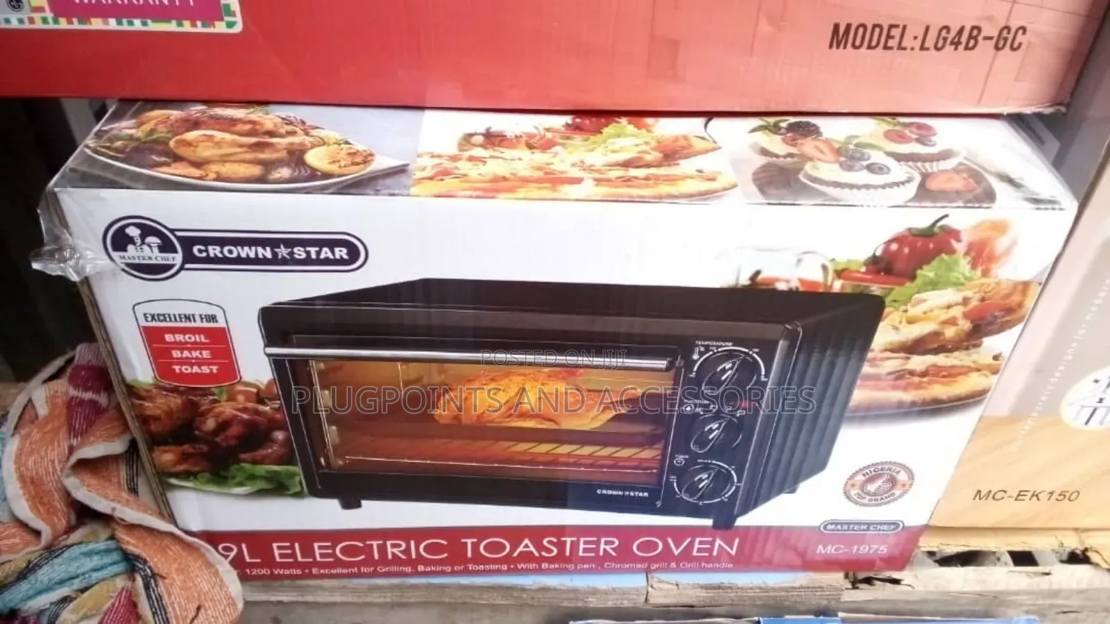 Master Chef Electric Oven 19liters