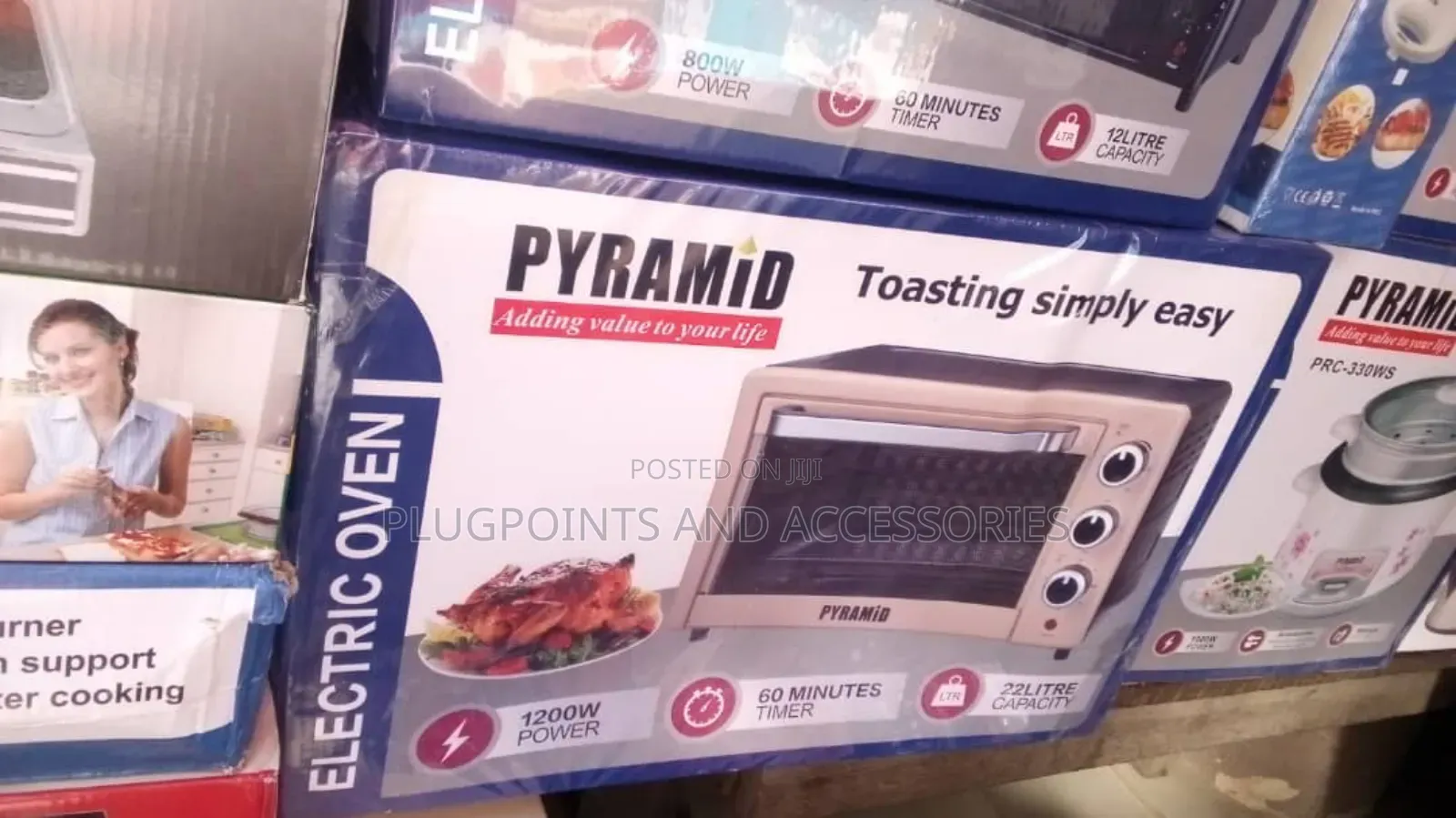 Pyramid Oven 22liters