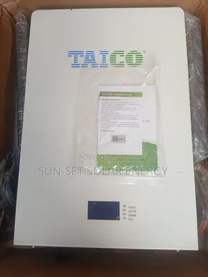 TAICO LITHIUM ION BATTERY 5kwh 200ah 24v With 5yrs Warranty.
