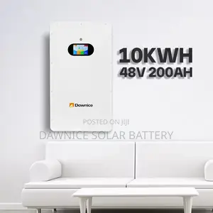 Dawnice 10kilowatt 51.2V Wall Mounted Solar Lifepo4 Battery