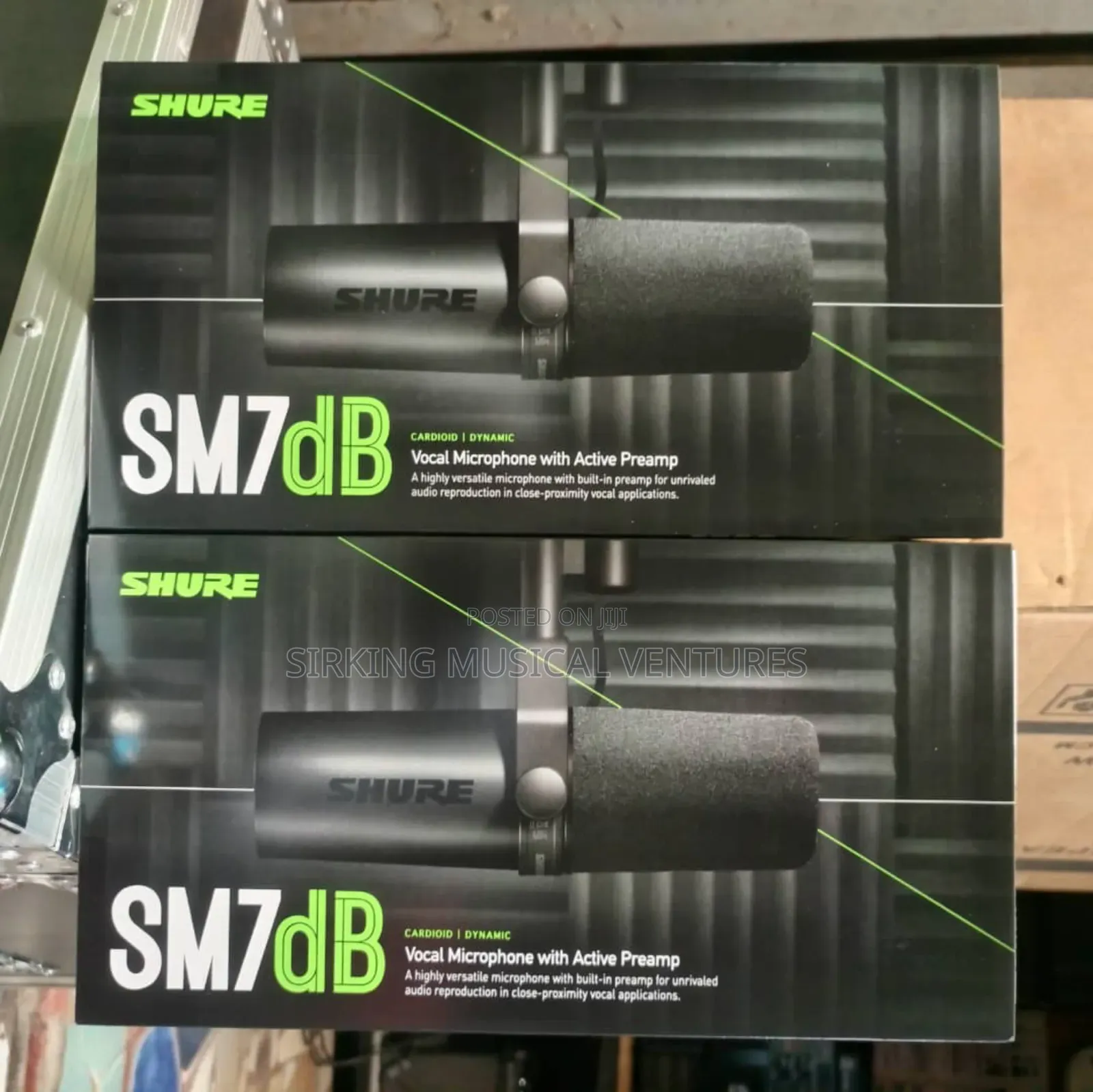 Sm7db Shure Studio Dynamic Microphone