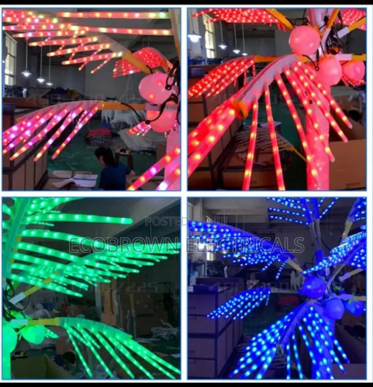 Outdoor Core Yard Led Light Palm Tree,Christmas Tree Verybig