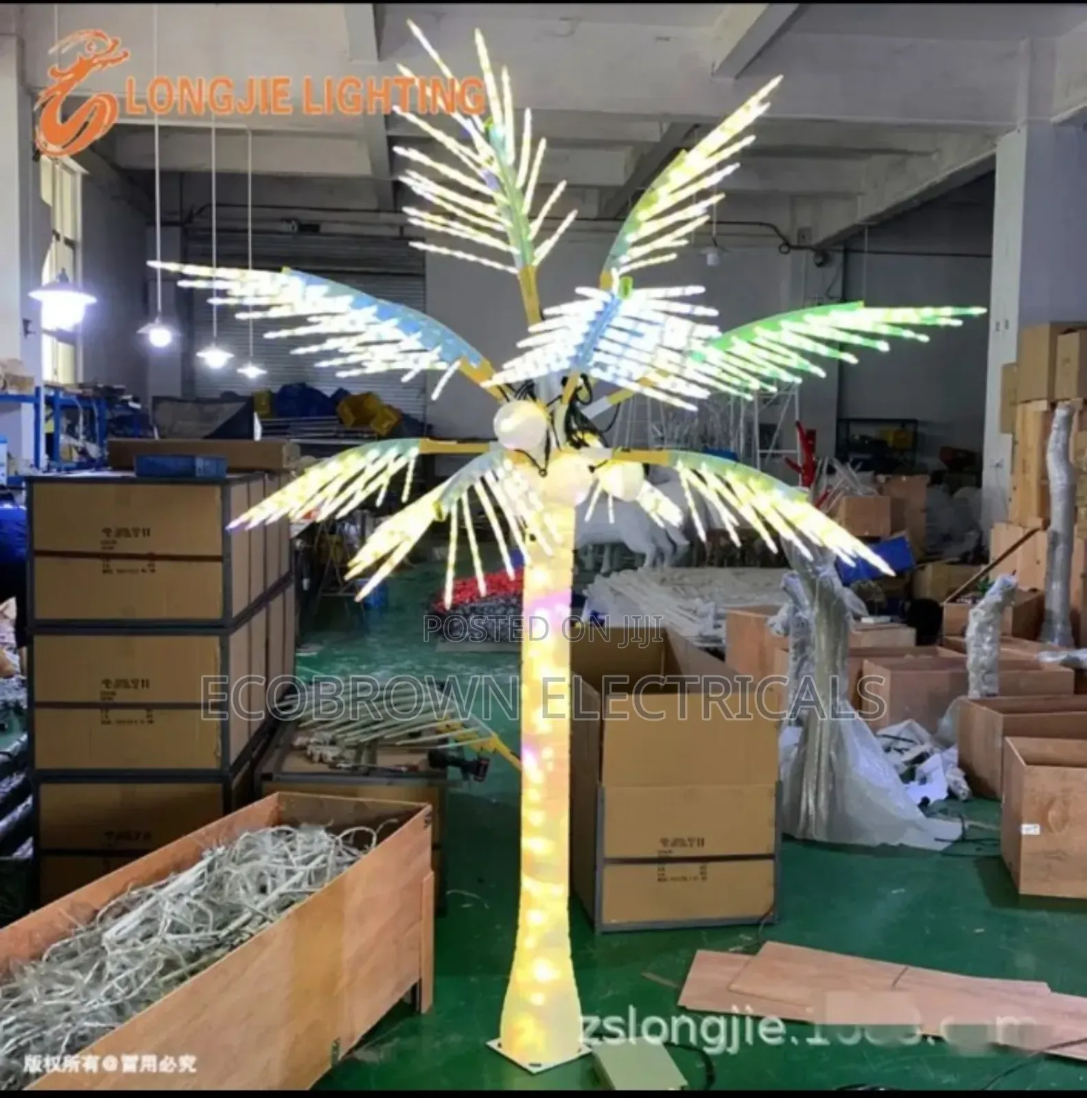 Outdoor Core Yard Led Light Palm Tree,Christmas Tree Verybig