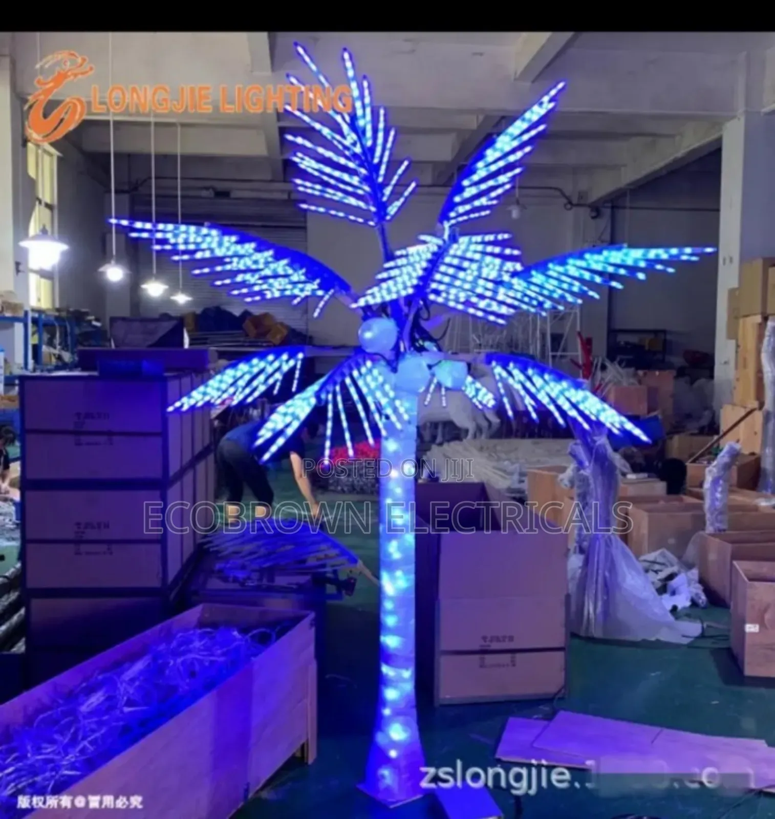 Outdoor Core Yard Led Light Palm Tree,Christmas Tree Verybig