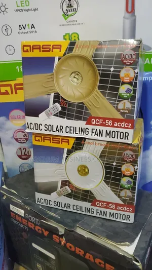 Qasa Ac Dc Ceiling Fan Suitable for Prepaid and Solar User