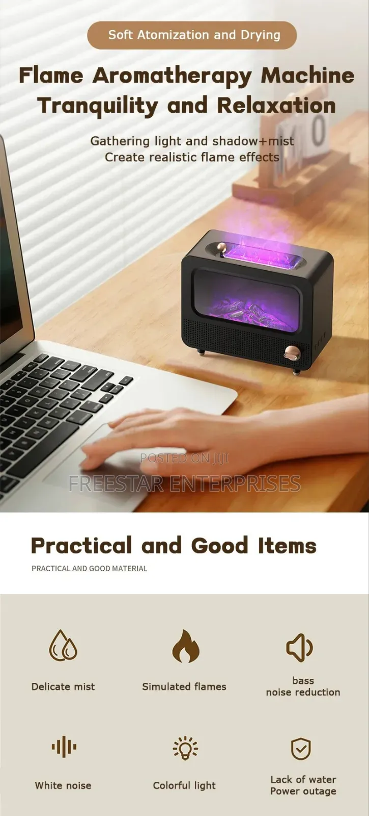 Flame Aromatherapy Machine. JS115