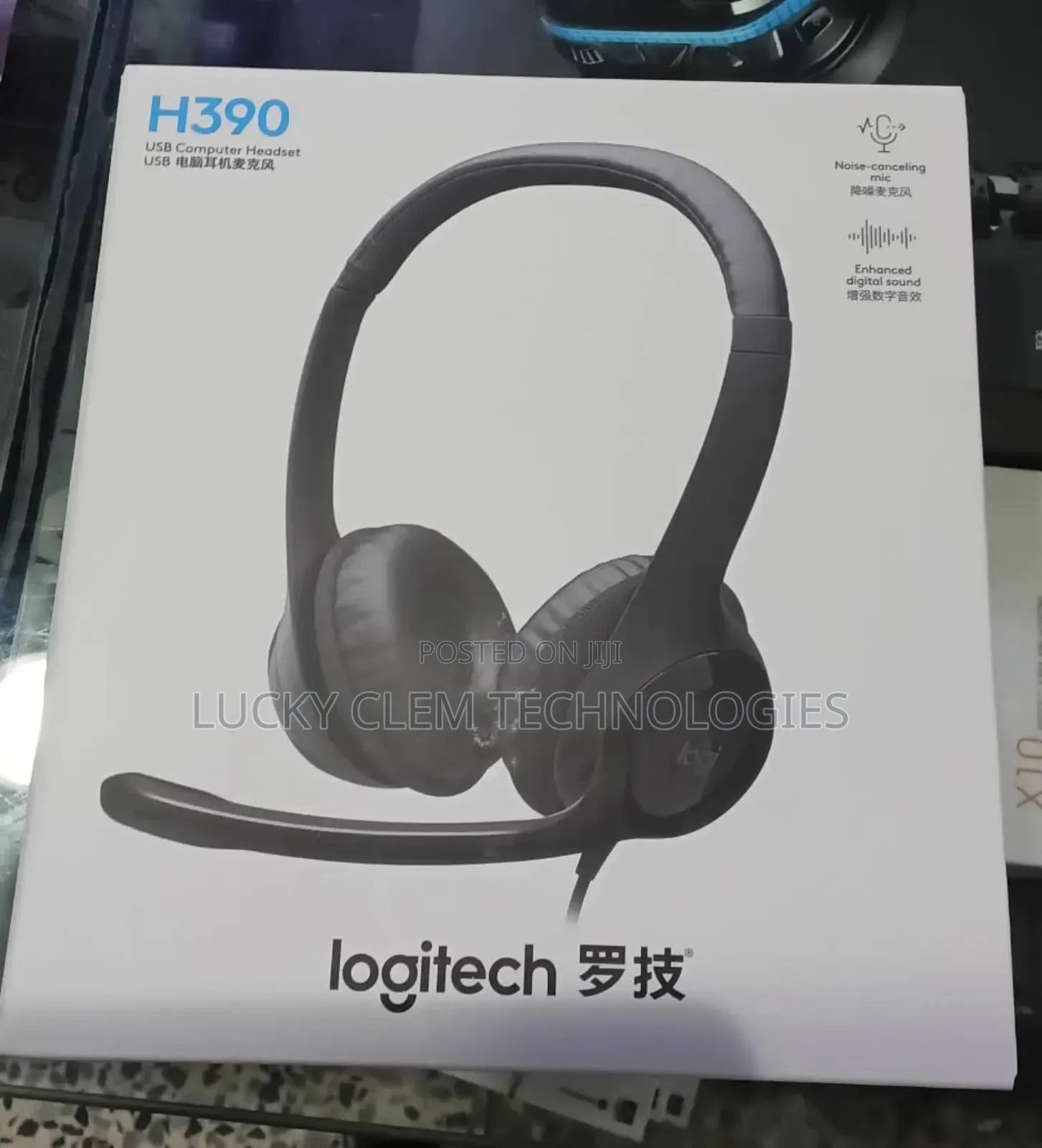 Logitech H390 Wired Gaming Headset for Noise Cancelling