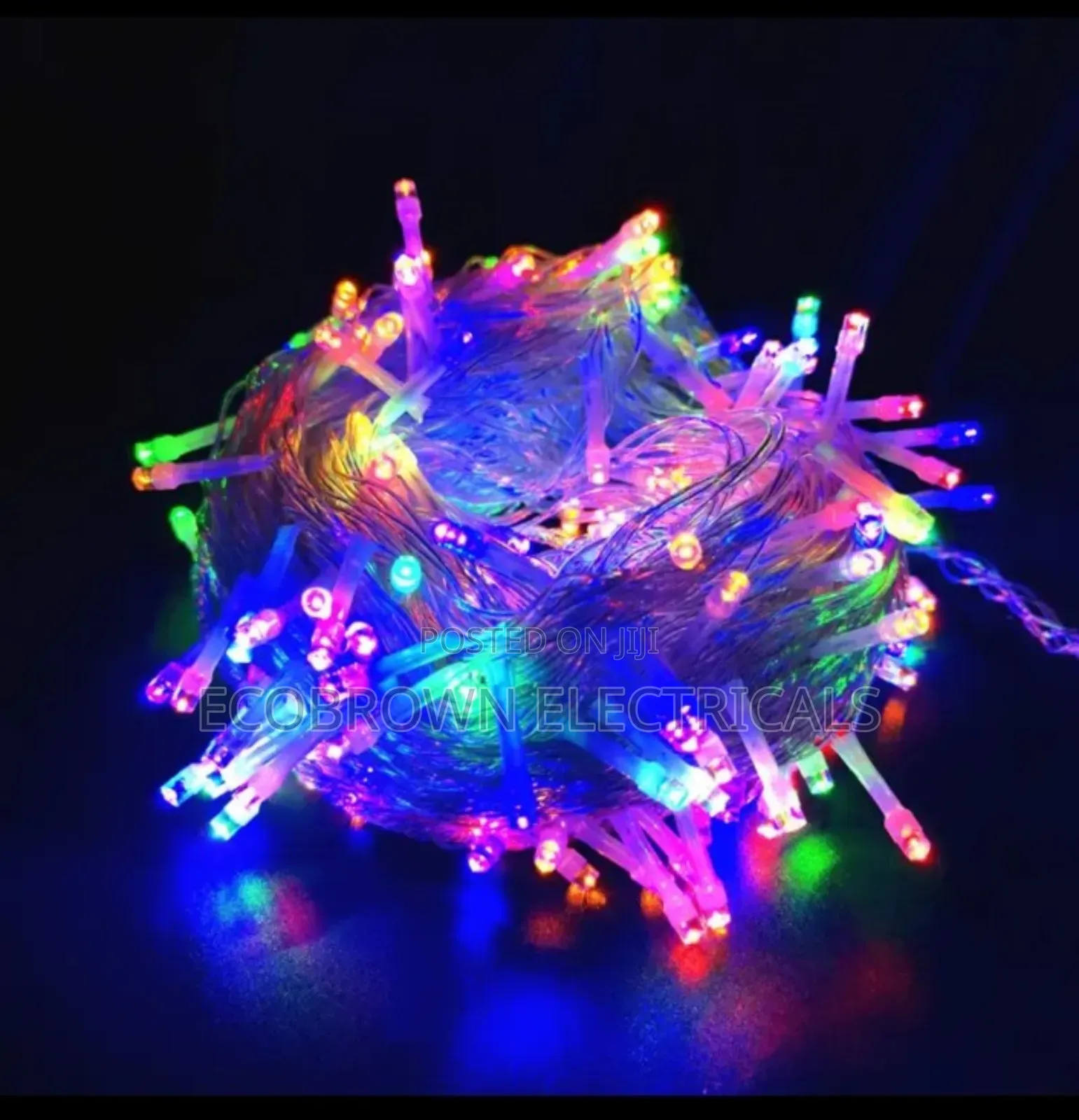Christmas Lights,Rain Fall.Rgb, Worm White, White, Blue