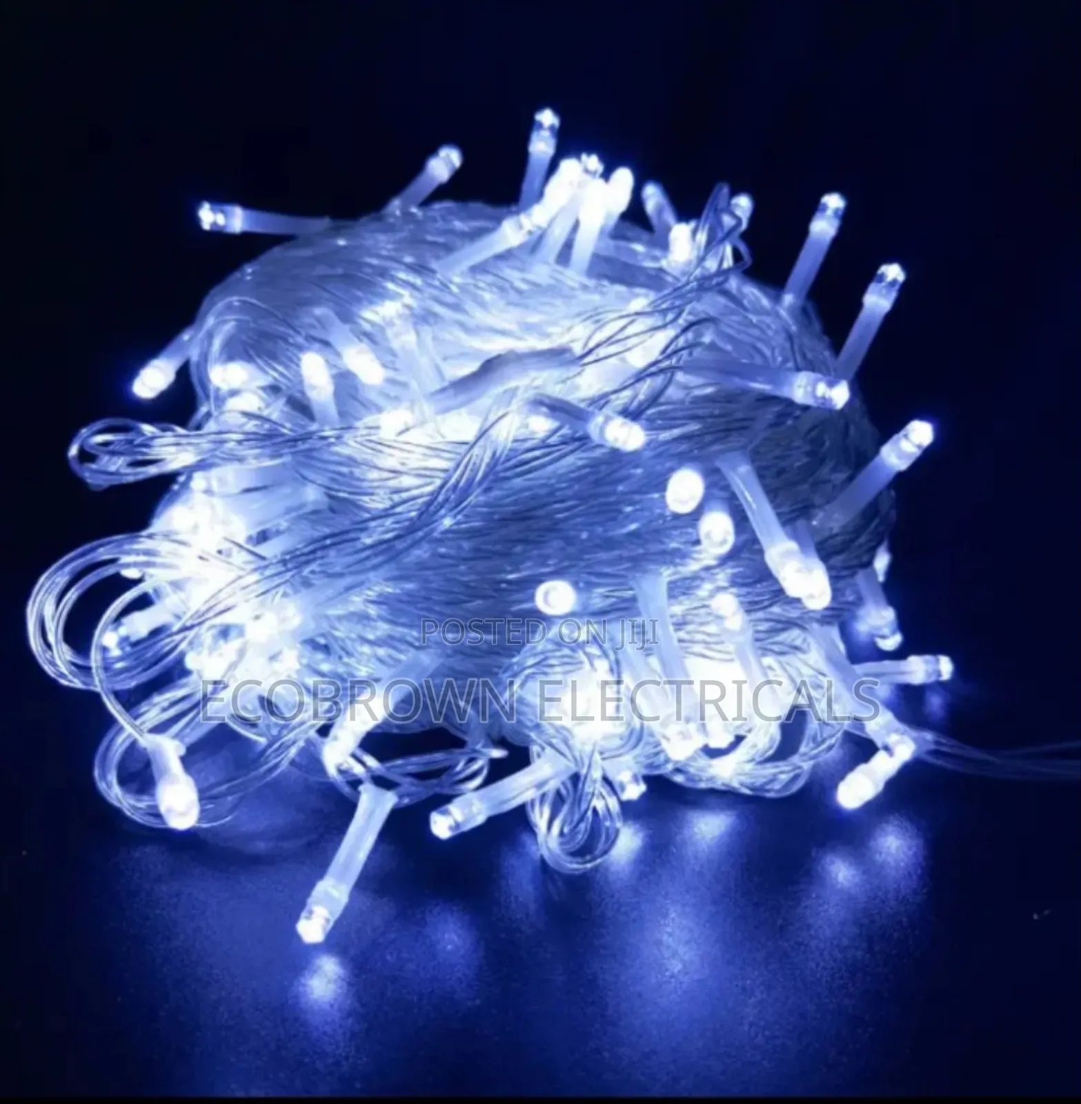 Christmas Lights,Rain Fall.Rgb, Worm White, White, Blue
