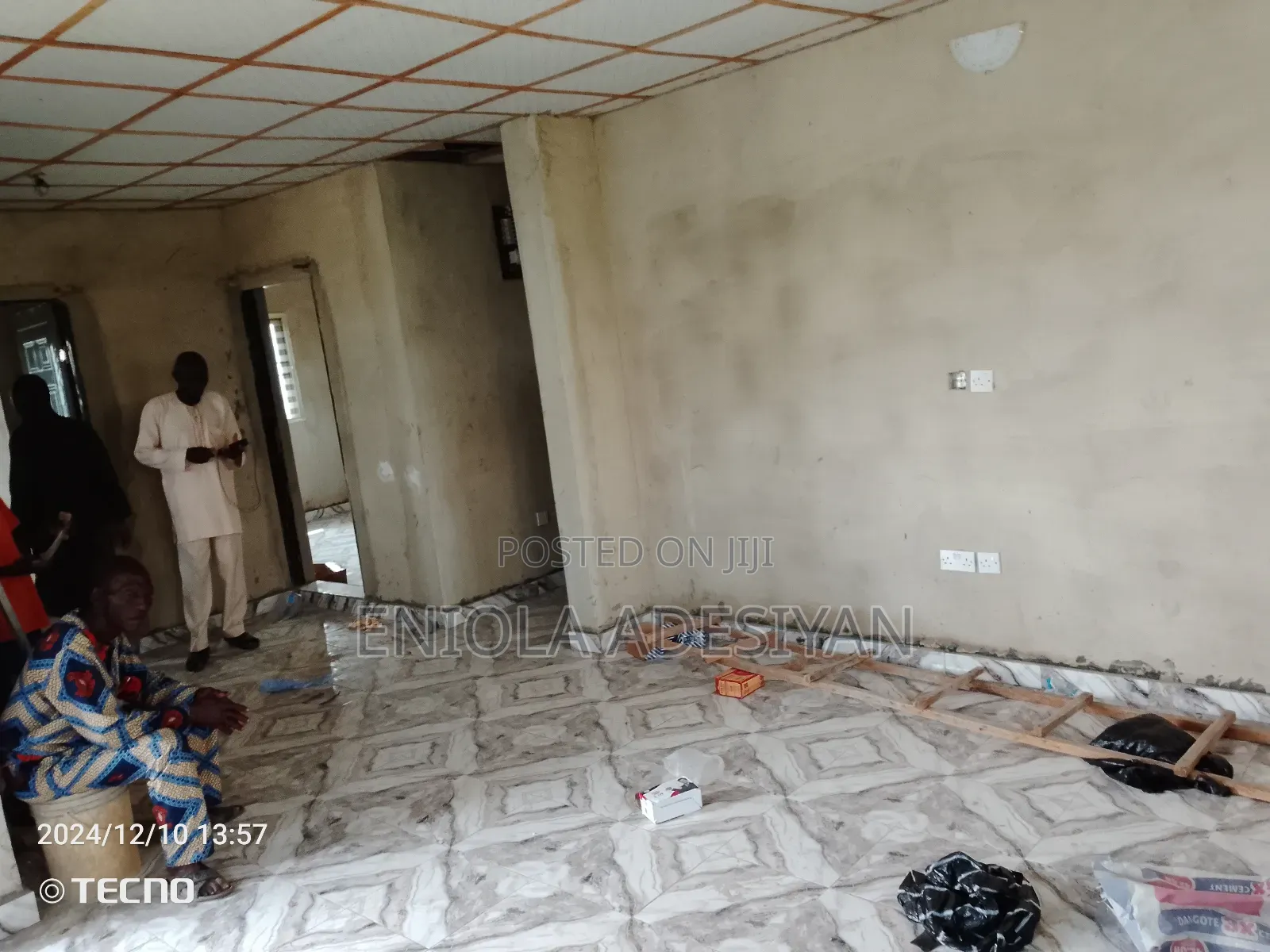 2bdrm Bungalow in Marcauli Estate, Igbogbo for rent