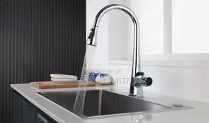 Luxury Touch-Less Sensor Kitchen Faucet