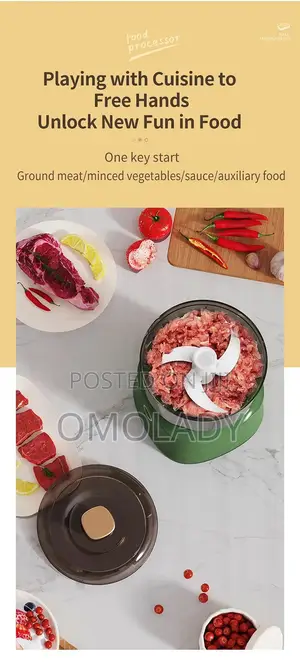 Speed Chopper One Touch Operation Electric Blender
