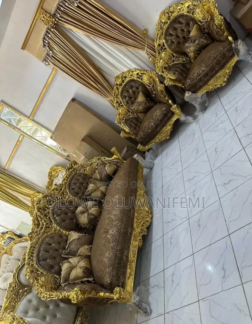 Luxury Egyptian Royal 8 Seaters Imported Sofa