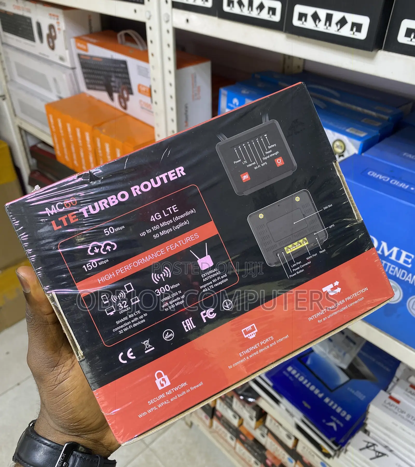 Olax Mc60 4g Lte Turbo Router