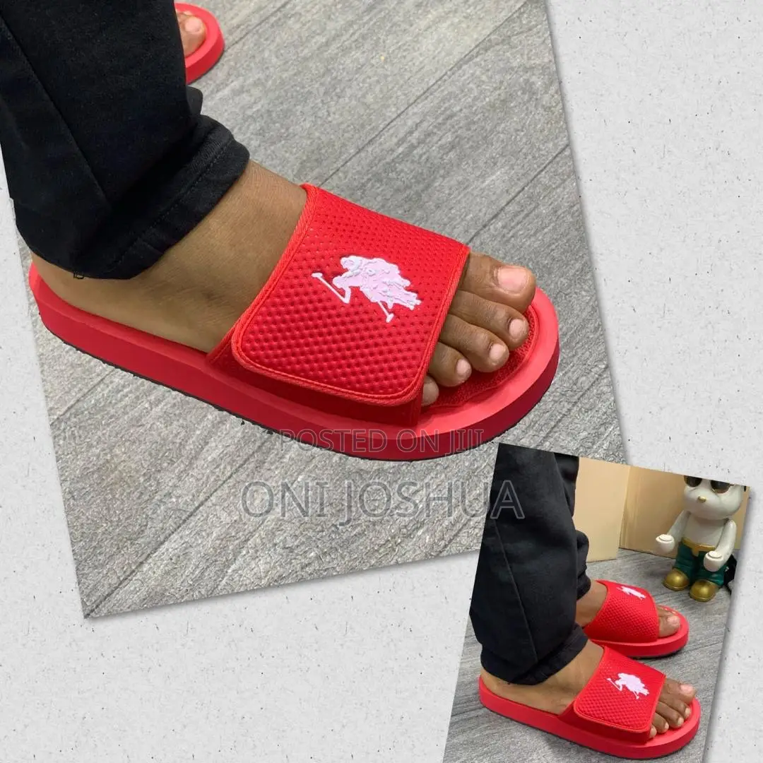 Polo and Nike Slide