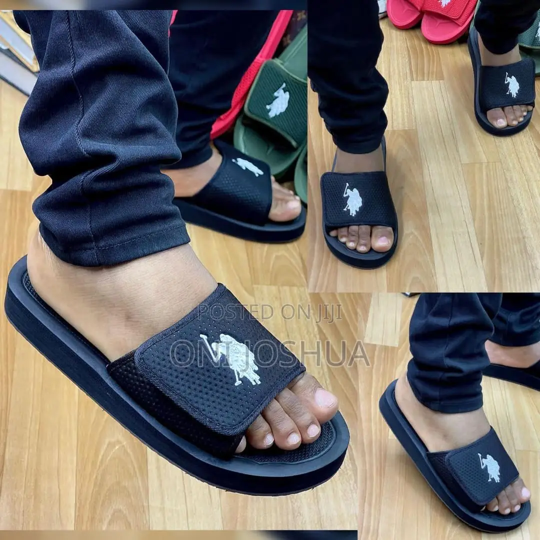 Polo and Nike Slide