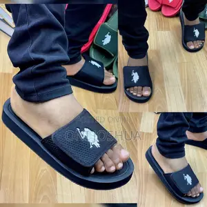 Polo and Nike Slide