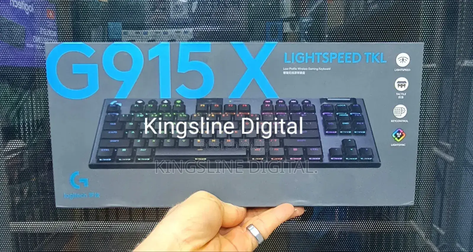 Logitech G915 X LIGHTSPEED TKL Wireless Mechanical Keyboard