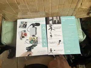 Video Making Kit Microphone Led Tripod With Remote Control