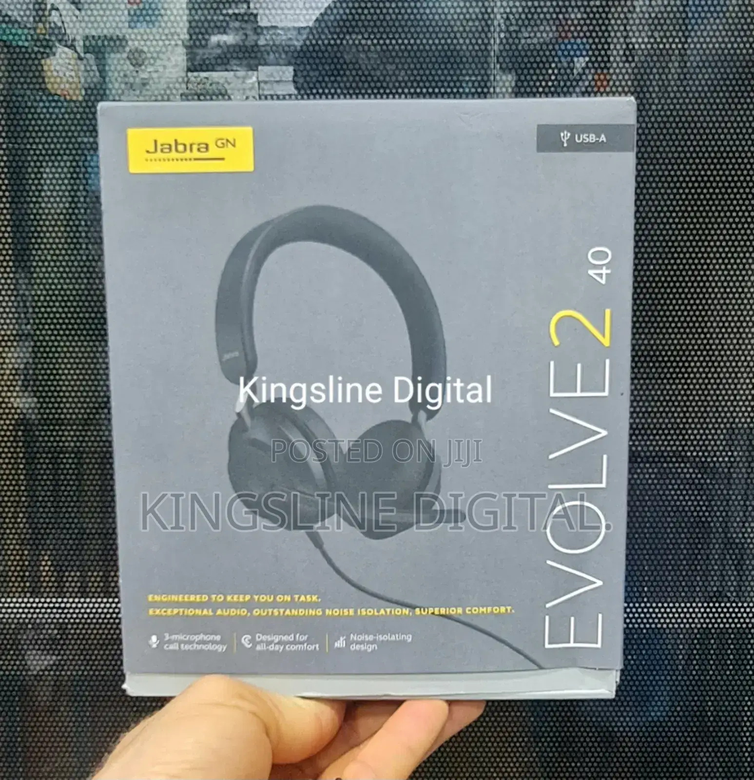 Jabra Evolve2 40 Stereo Wired Headset