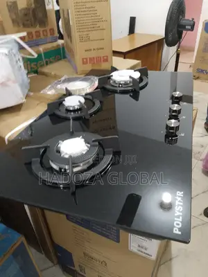 Feature-Rich Polystar 3burner Gas Hob