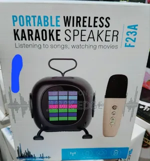 Karaoke Speaker With Microphone