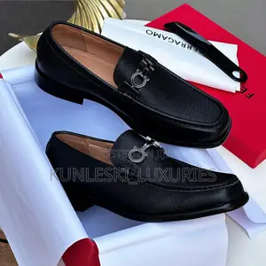 Photo - Original Ferragamo Luxury Loafers Shoes for Men