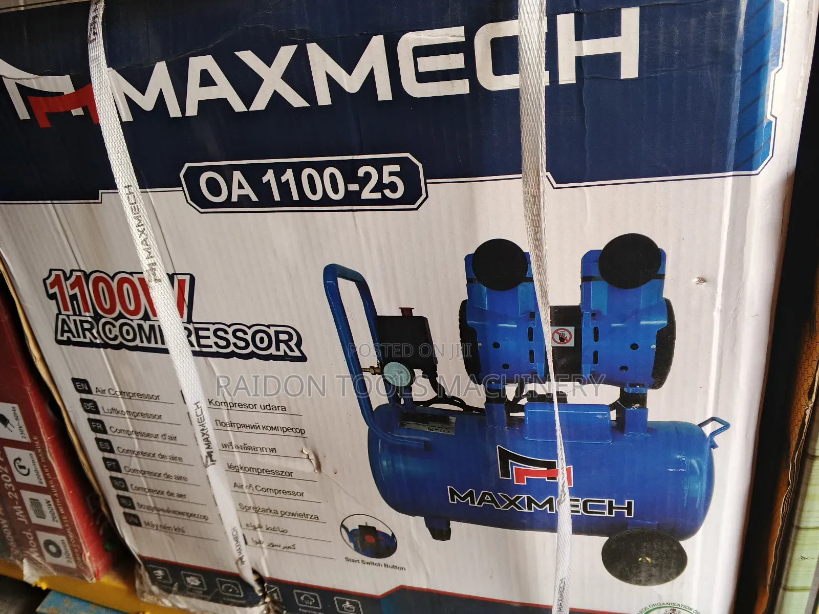 Air Compressor 1100W Oiless