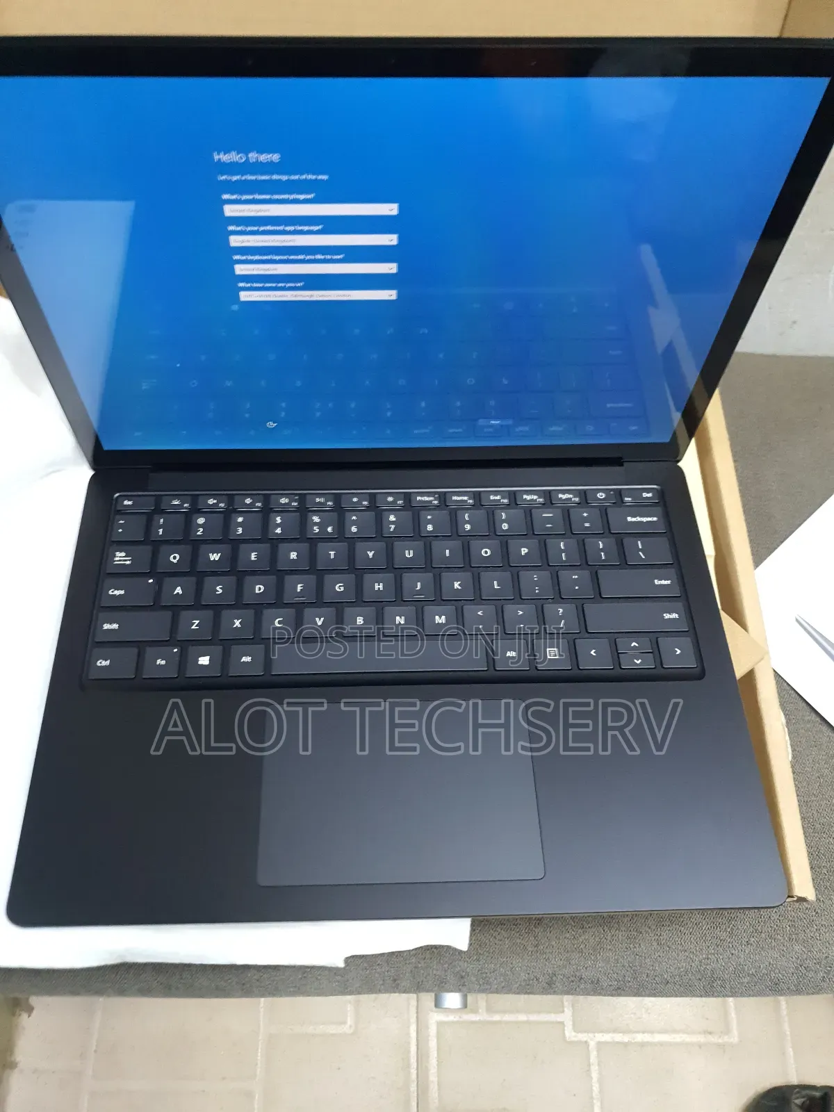 New Laptop Microsoft Surface Laptop 4 16GB Intel Core I7 SSD 512GB