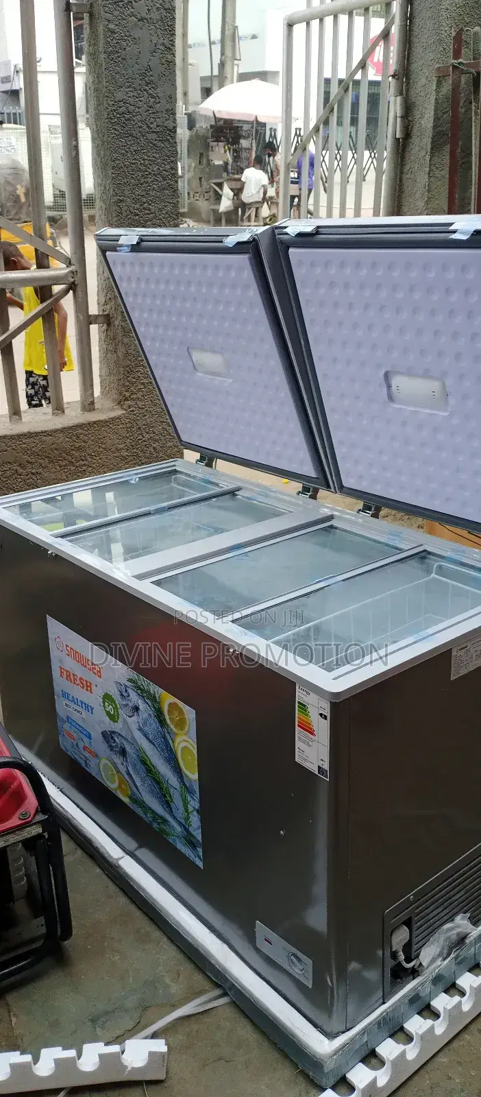 Snowsea Double Door Chest Freezer