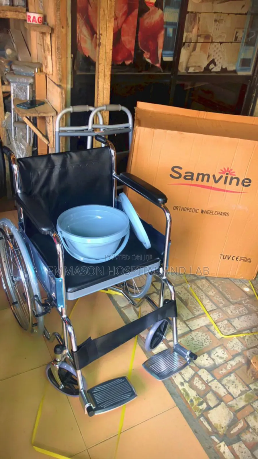 Commode Wheelchair