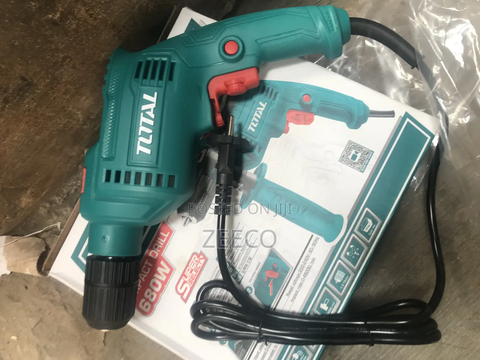 13mm Keyless Impact Drill Machine 680w