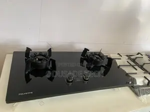 Sleek Flame Polystar PV-NYQB2002T 2 Gas Burner Hob