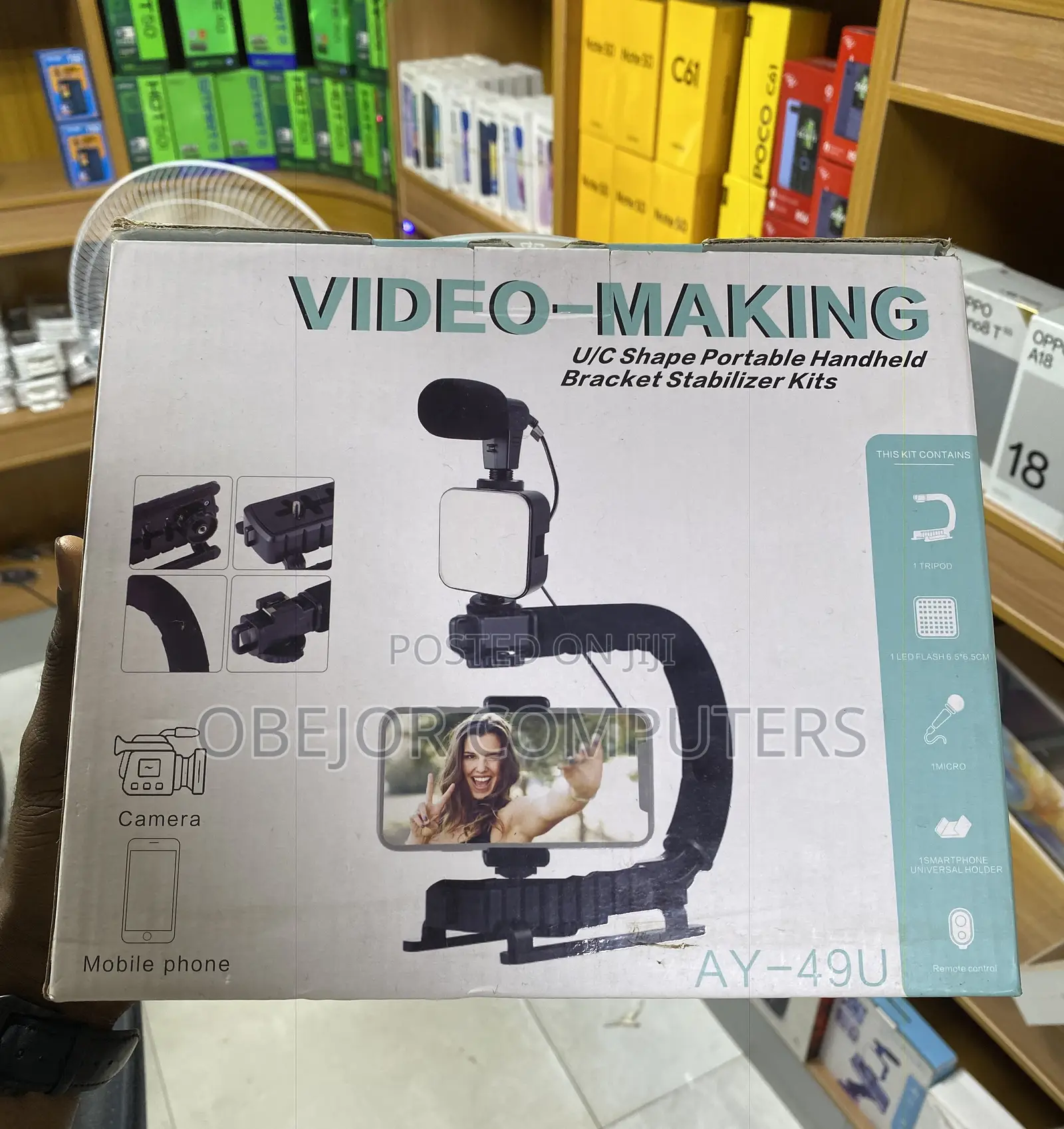 Ay-49u Video Making Handheld Stabilizer Kit