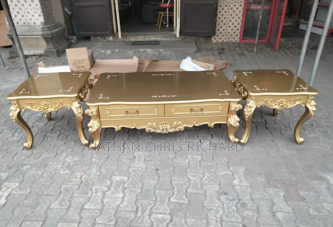 Royal Table and Two Side Stools
