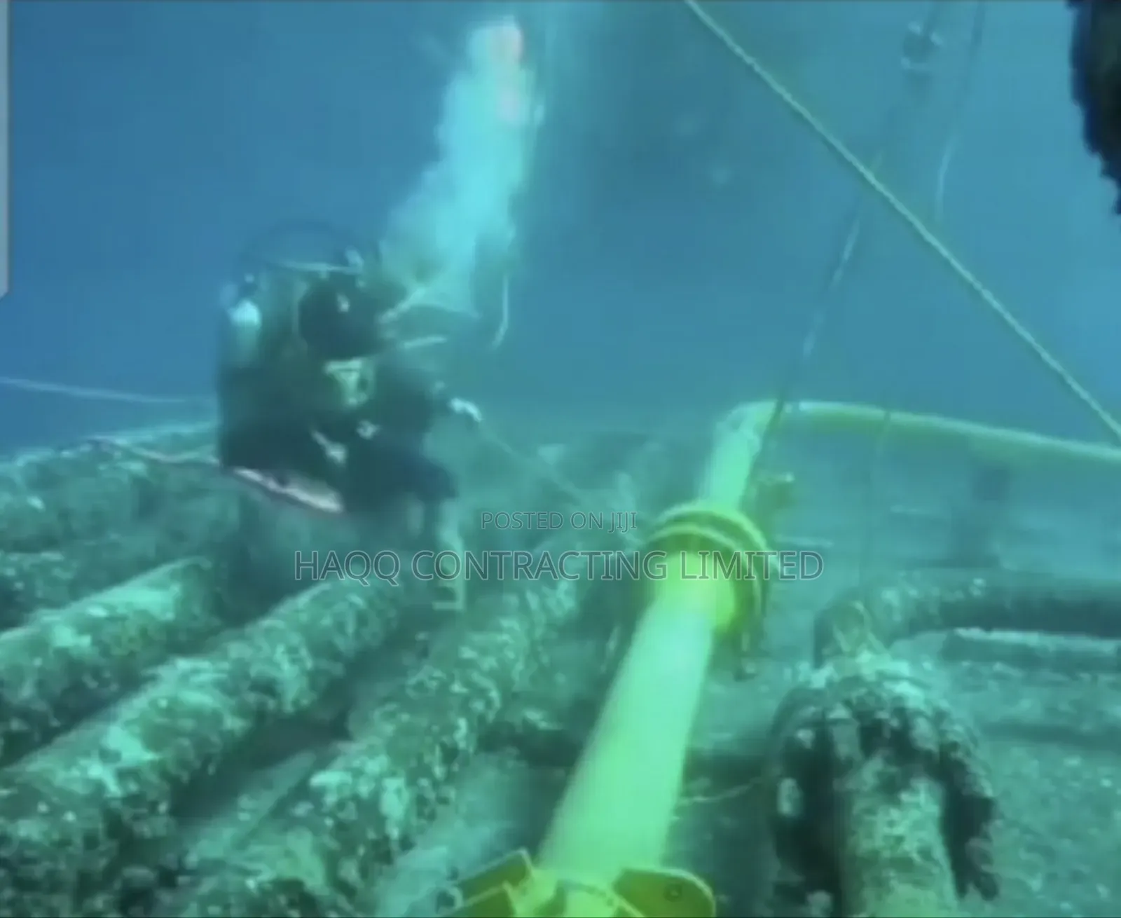 Underwater Pipe Welding, Underwater Pipe Laying