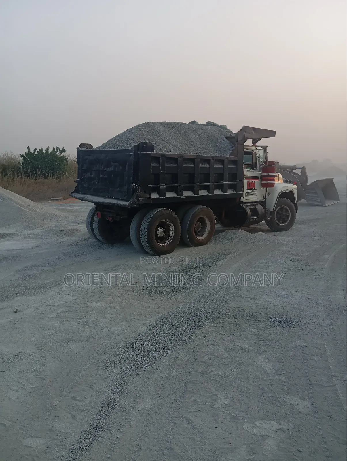 Black Iron Chippings and Granite
