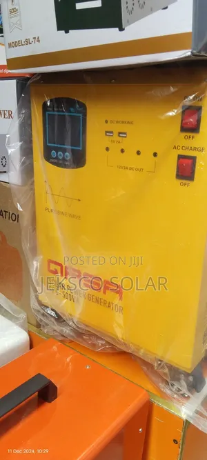 Qasa Solar Power Generator.