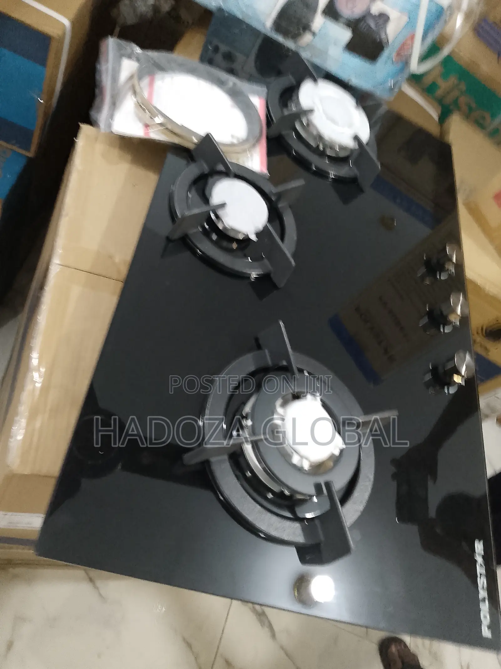 Commercial-Grade Polystar 3burner Gas Hob