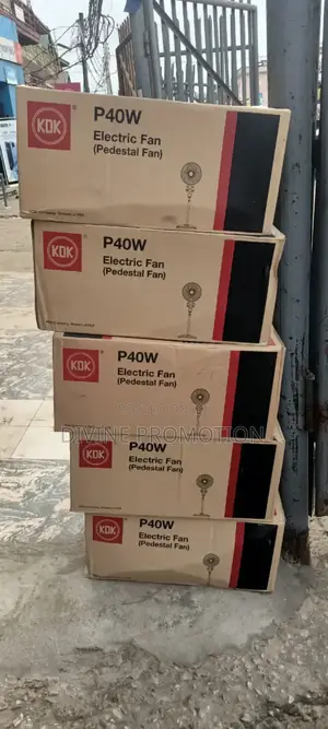 KDK Pedestal Fan With Light
