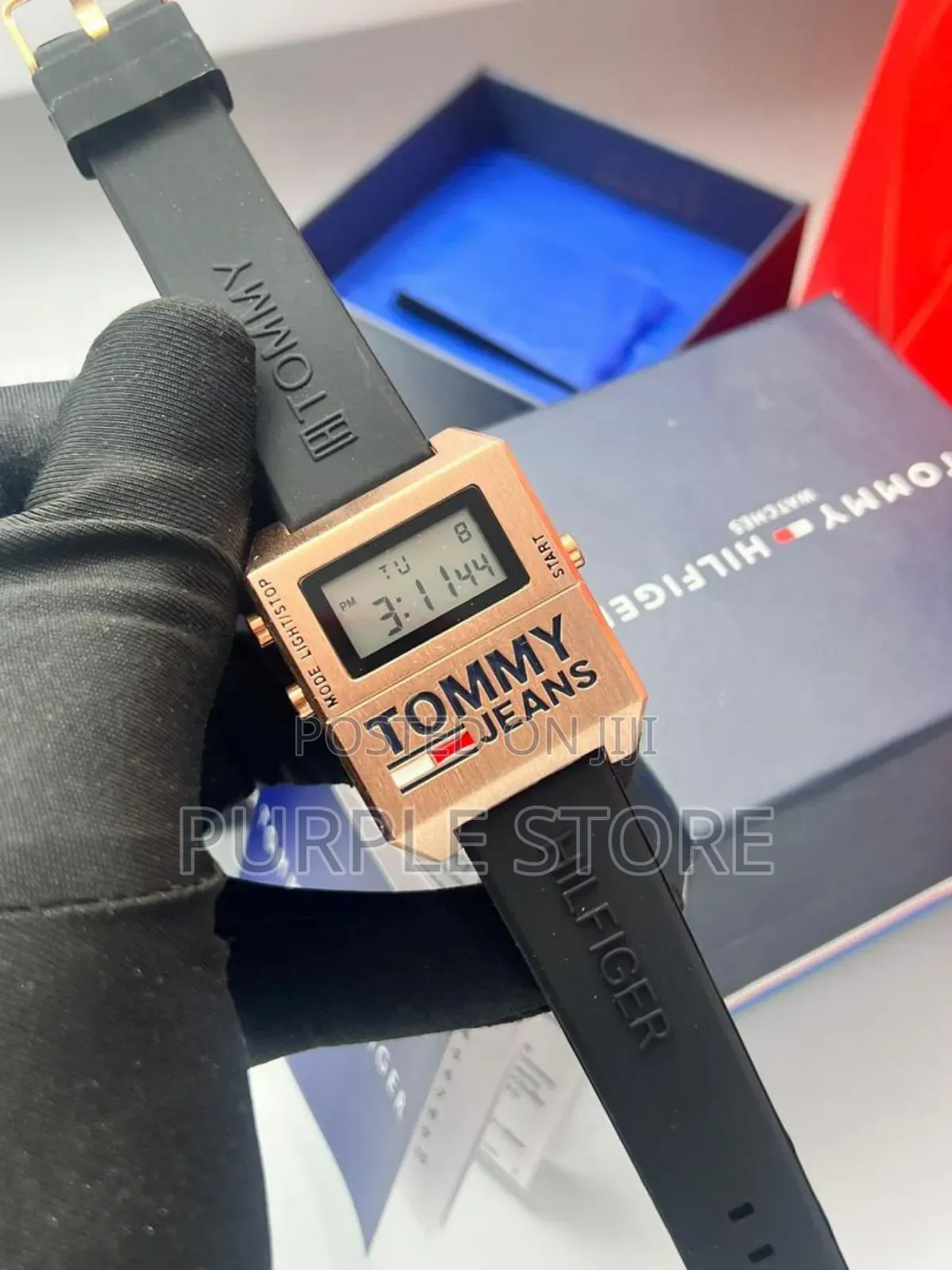 Tommy Jeans Digital~Unisex~Rubber Strap