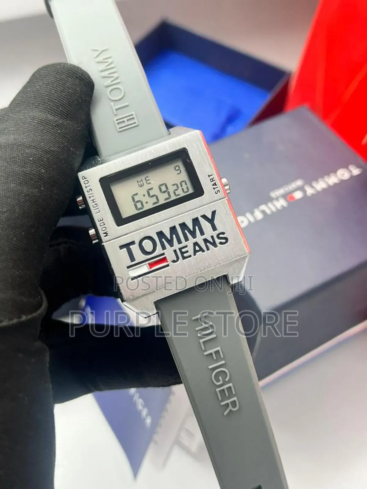 Tommy Jeans Digital~Unisex~Rubber Strap