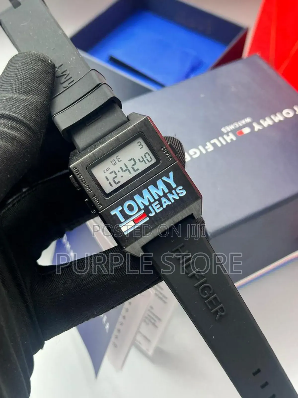 Tommy Jeans Digital~Unisex~Rubber Strap