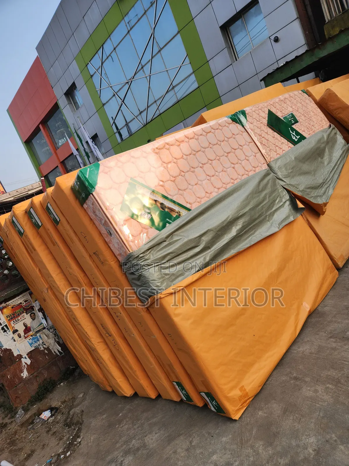 High Quality 6by6 10inches Full Spring Mattrass