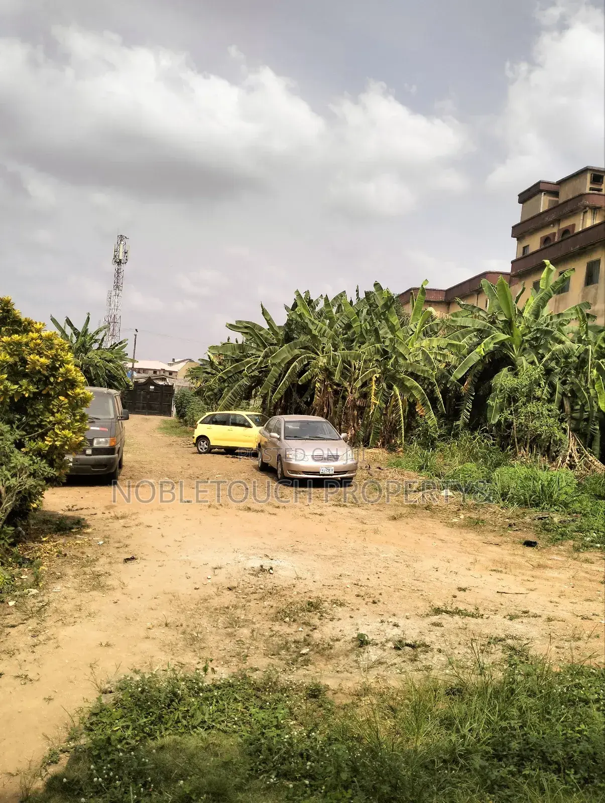 2plots With Structure Along the Major Rd at Idimu Orisunbare