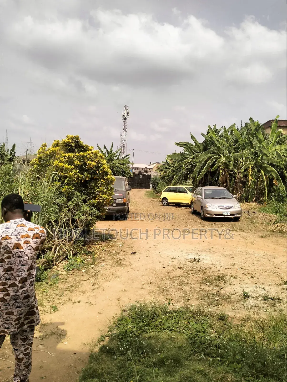 2plots With Structure Along the Major Rd at Idimu Orisunbare