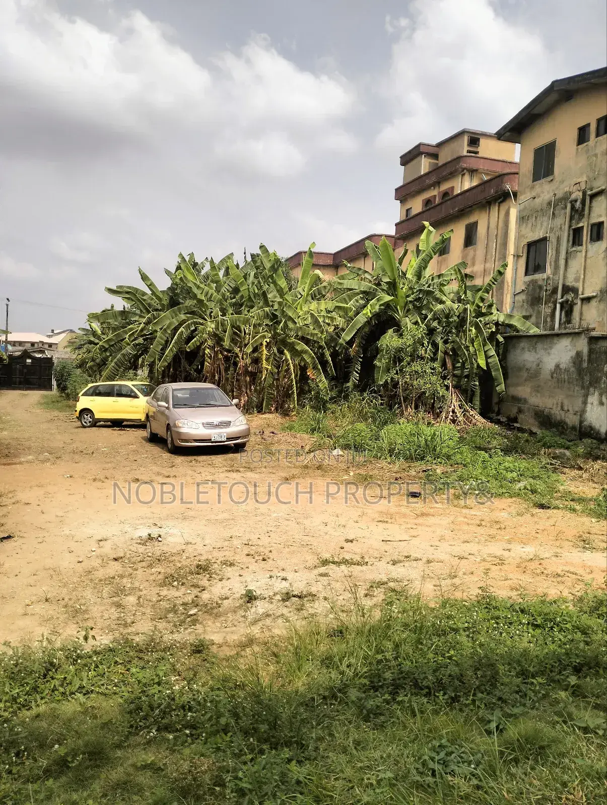 2plots With Structure Along the Major Rd at Idimu Orisunbare