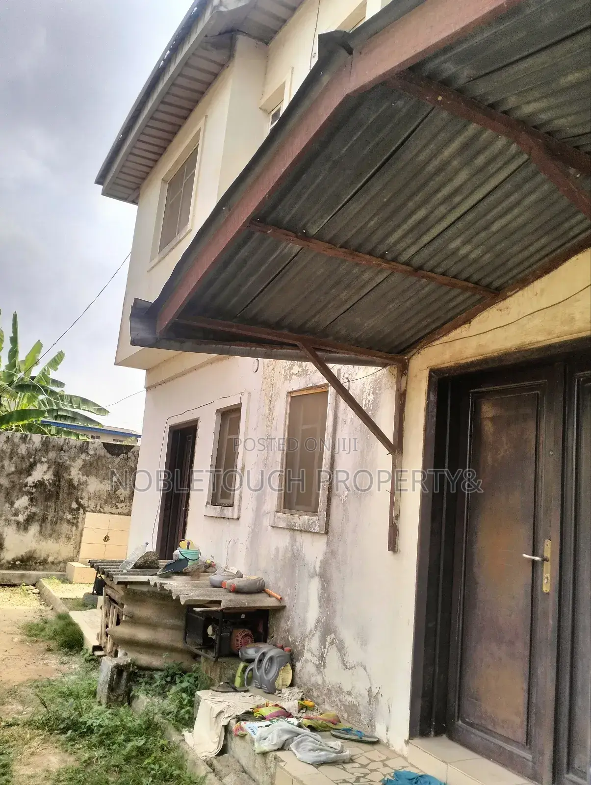 2plots With Structure Along the Major Rd at Idimu Orisunbare