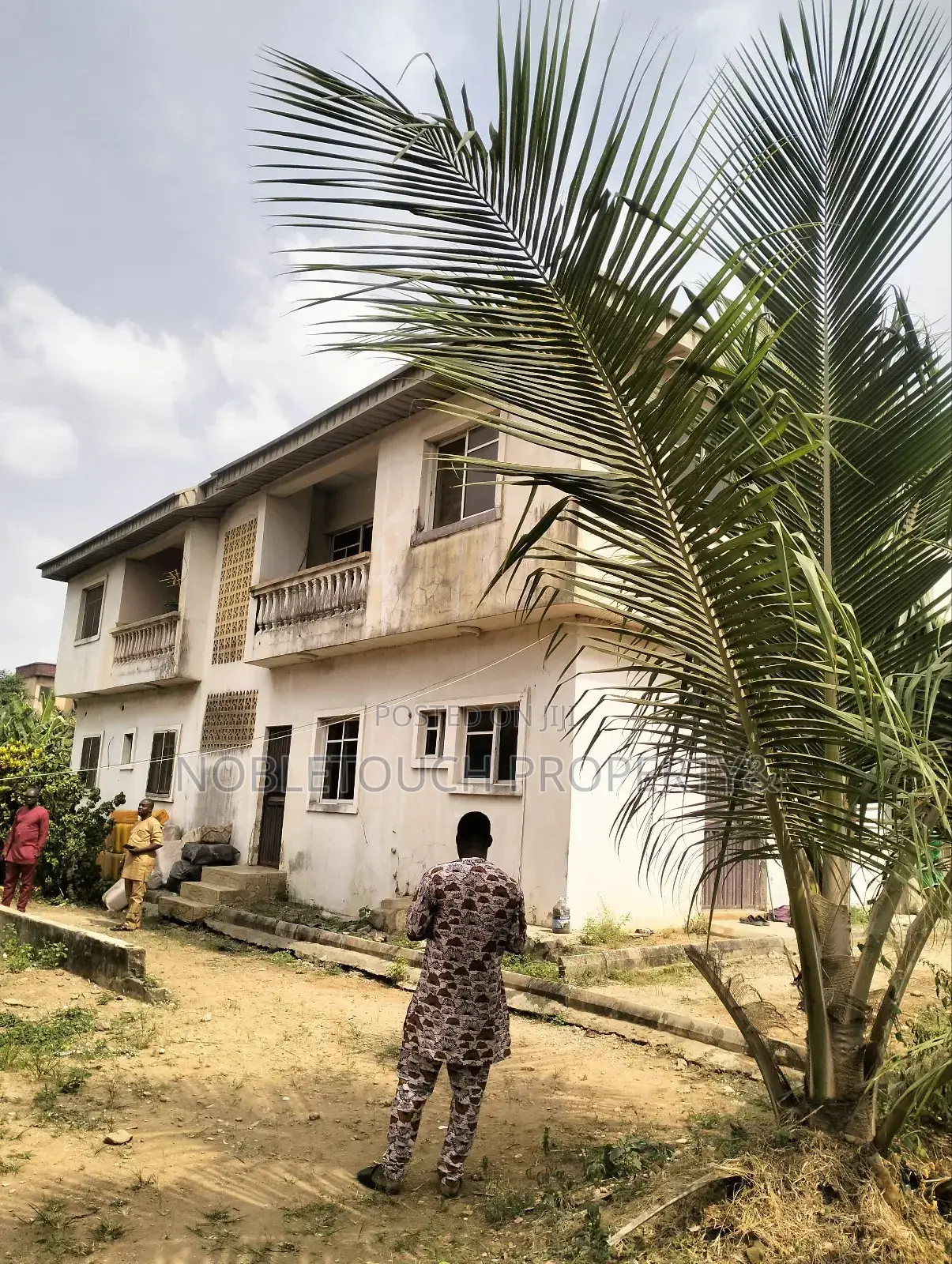 2plots With Structure Along the Major Rd at Idimu Orisunbare
